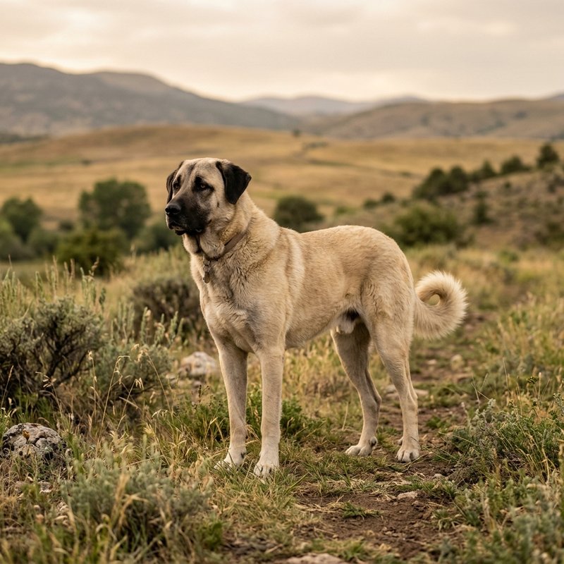 "Anatolian Shepherd Dog outdoors"