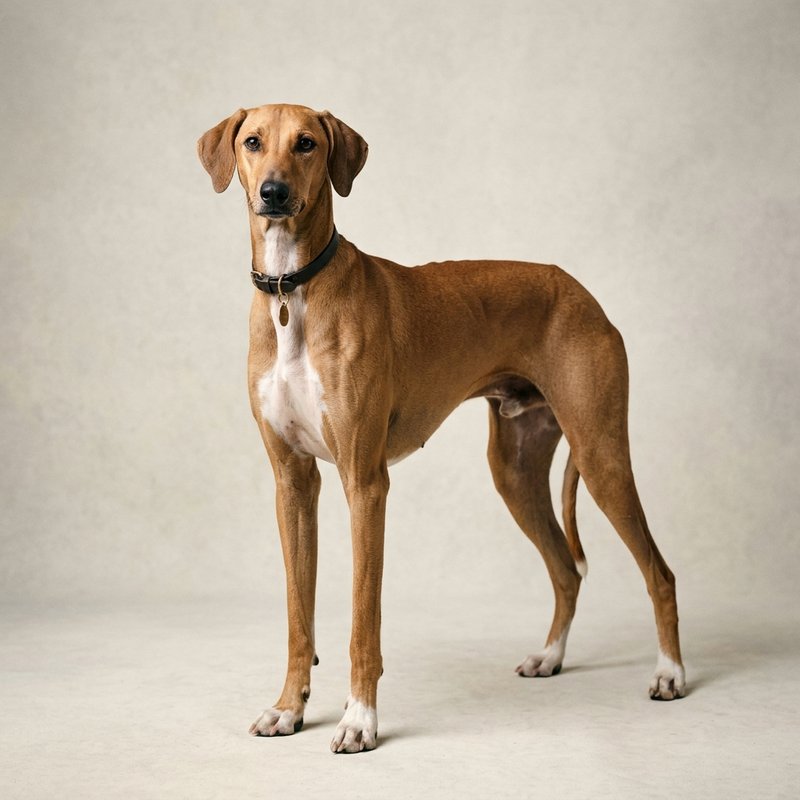 "Azawakh studio portrait"