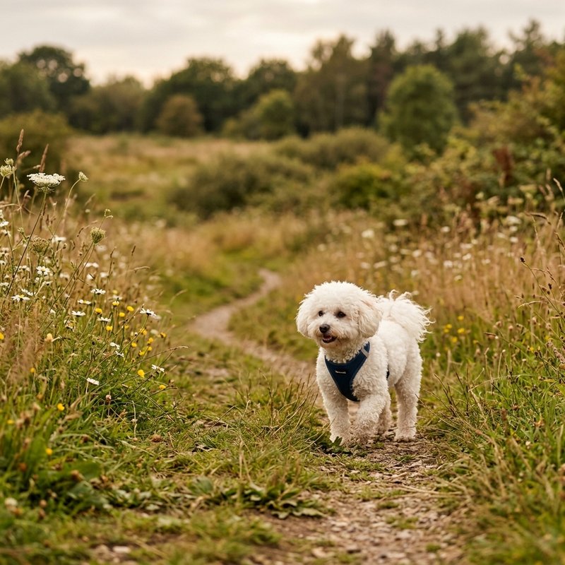 "Bichon Frise outdoors"