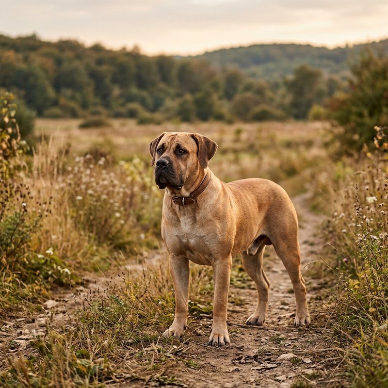 "Boerboel outdoors"