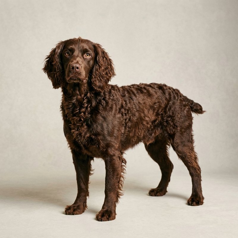 "Boykin Spaniel studio portrait"