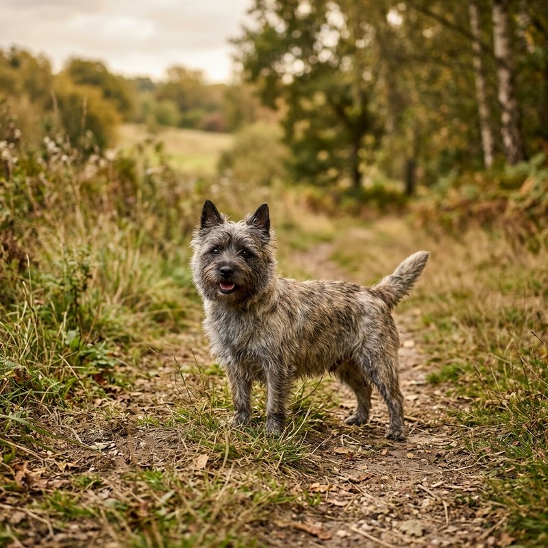 "Cairn Terrier outdoors"