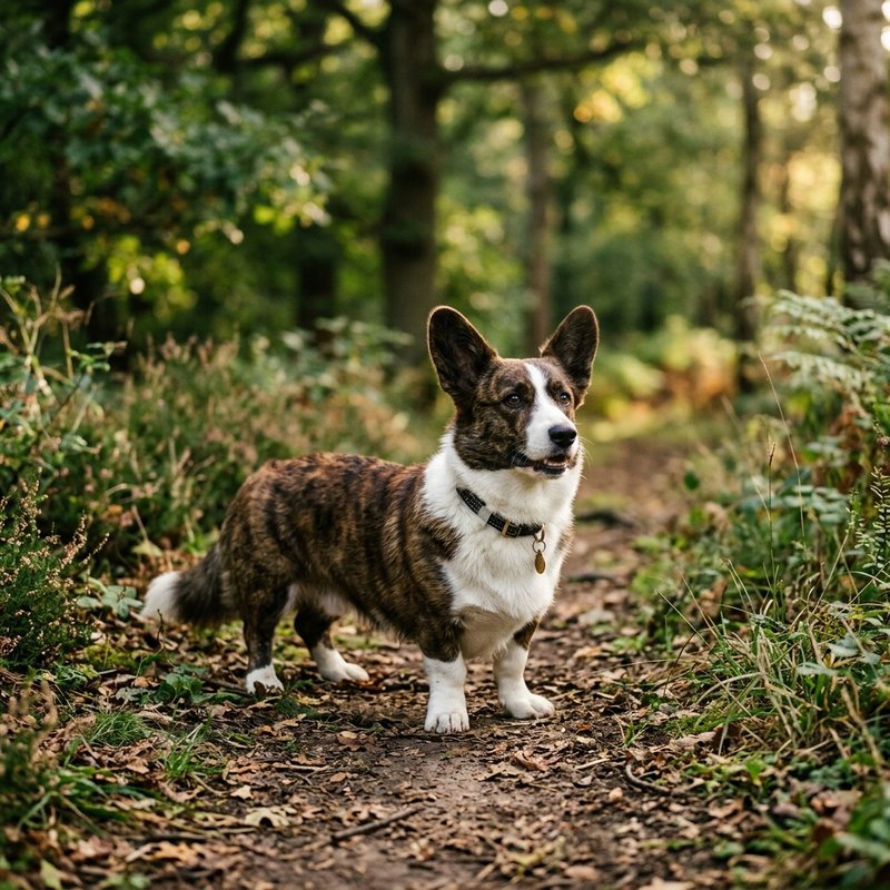 "Cardigan Welsh Corgi outdoors"