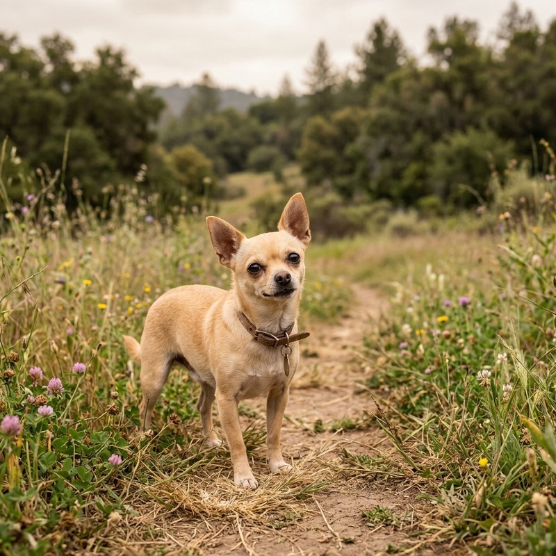"Chihuahua outdoors"