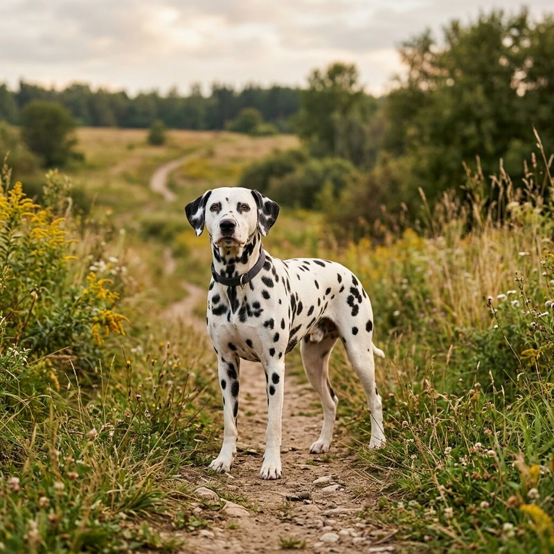 "Dalmatian outdoors"