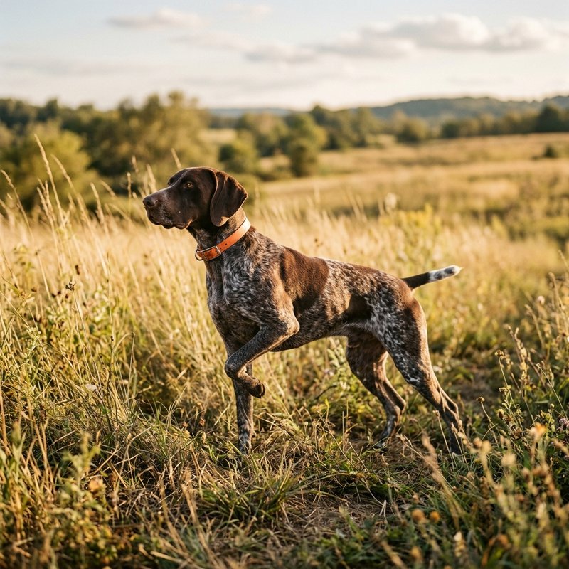 "German Shorthaired Pointer outdoors"