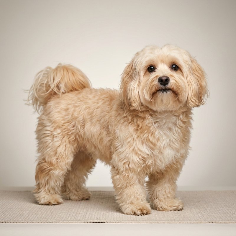 "Havanese studio portrait"