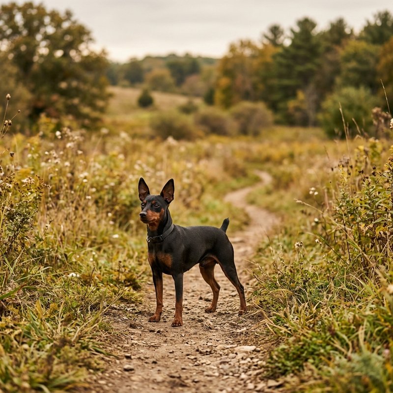 "Miniature Pinscher outdoors"