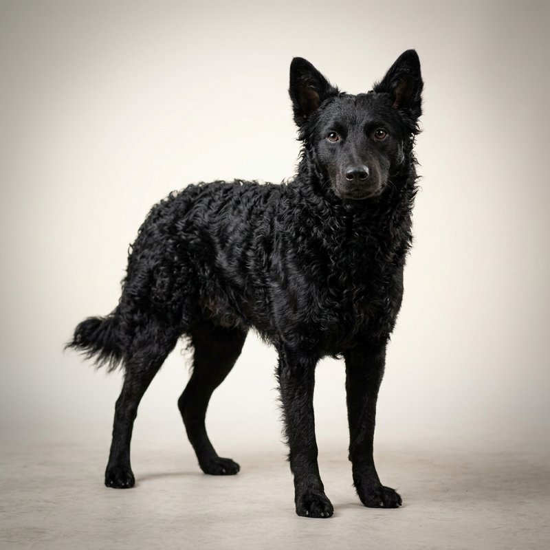 "Mudi studio portrait"