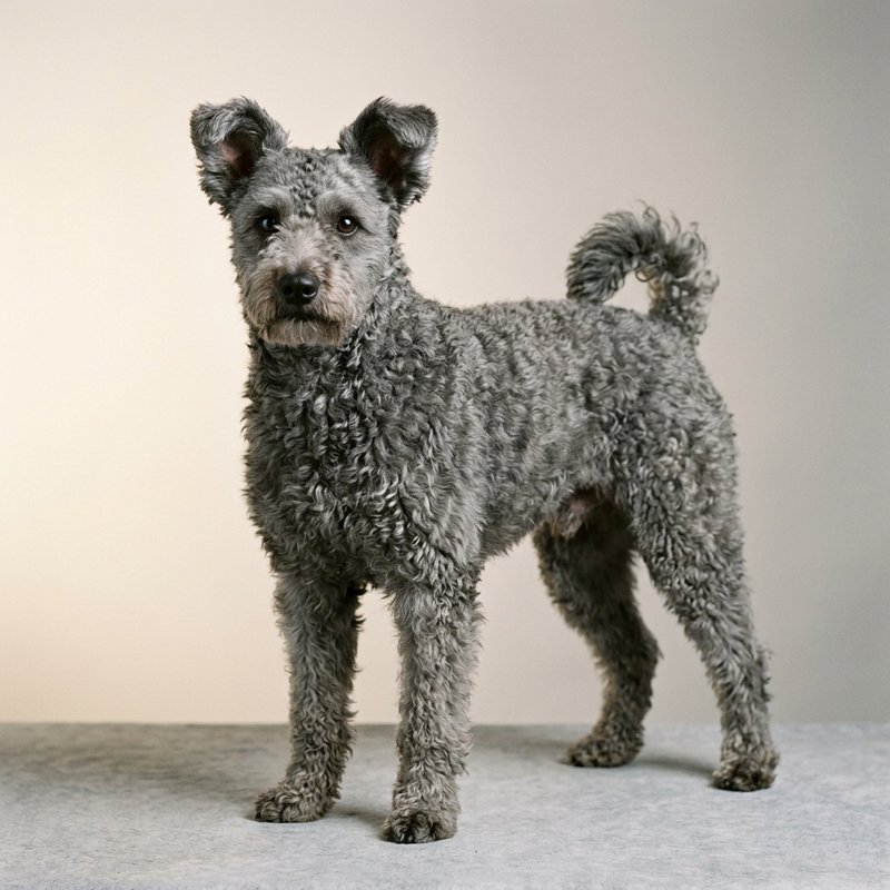 "Pumi studio portrait"