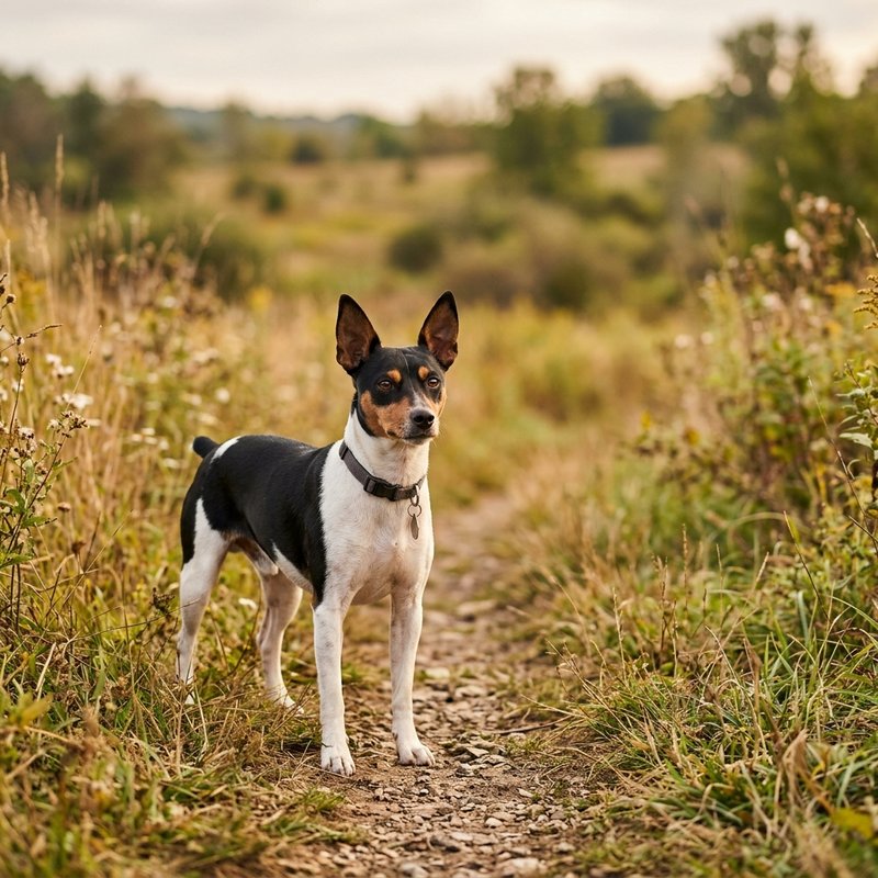 "Rat Terrier outdoors"