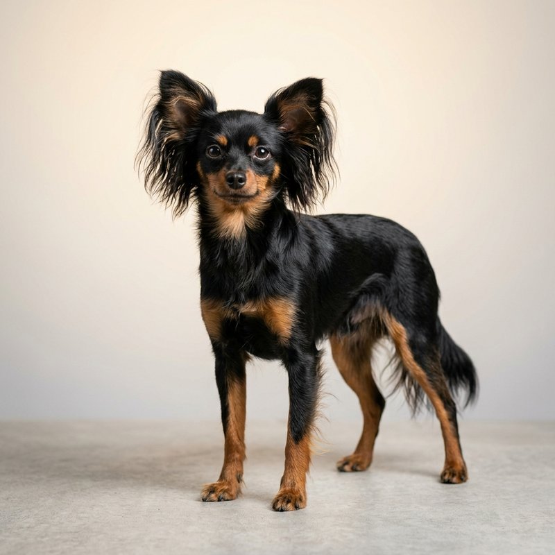 "Russian Toy studio portrait"