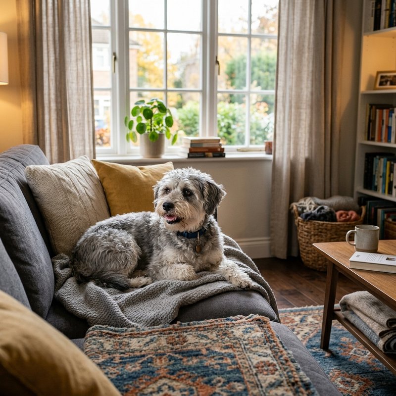 "Schnoodle at home"