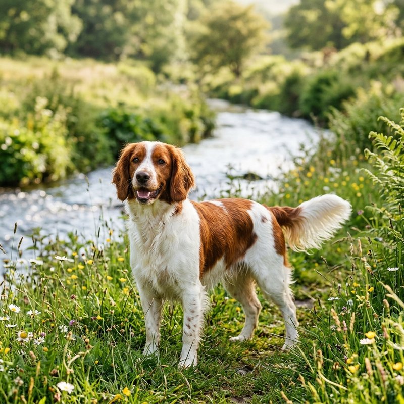 "Welsh Springer Spaniel outdoors"