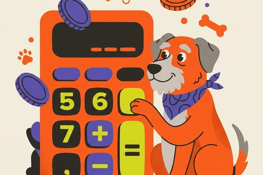 Illustration for dog senior calculator