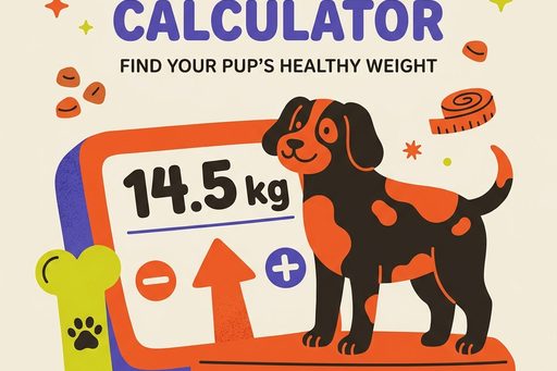 Illustration for dog weight calculator